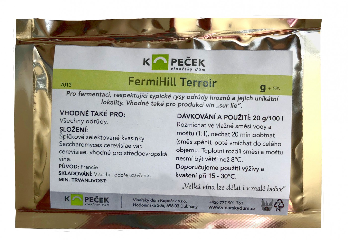 FermiHill Terroir 100 g