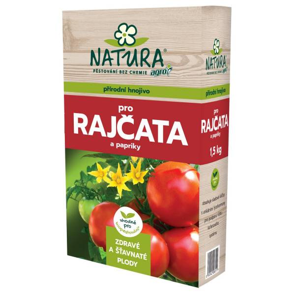 Natura hnojivo rajčata a papriky 1,5 kg