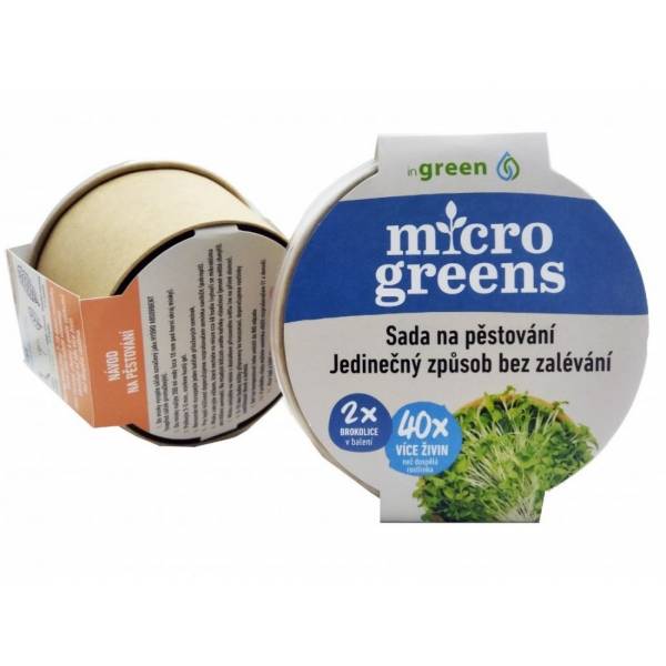 Microgreens - brokolice 2 ks